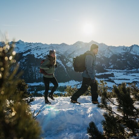 Service Checkliste Winterwandern