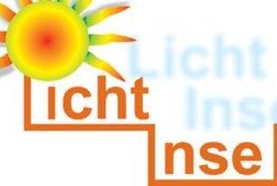 Logo Licht Inszenierung mit Sonne und Treppe