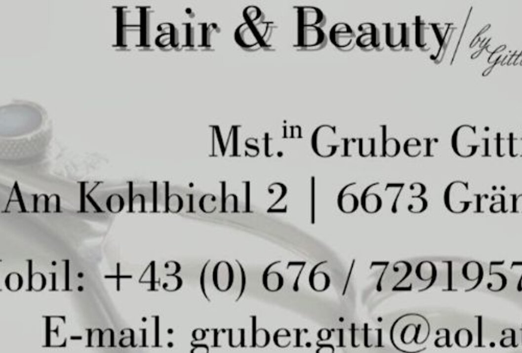 Visitenkarte: Hair & Beauty, Mst