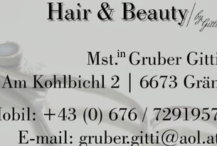 Visitenkarte: Hair & Beauty, Mst