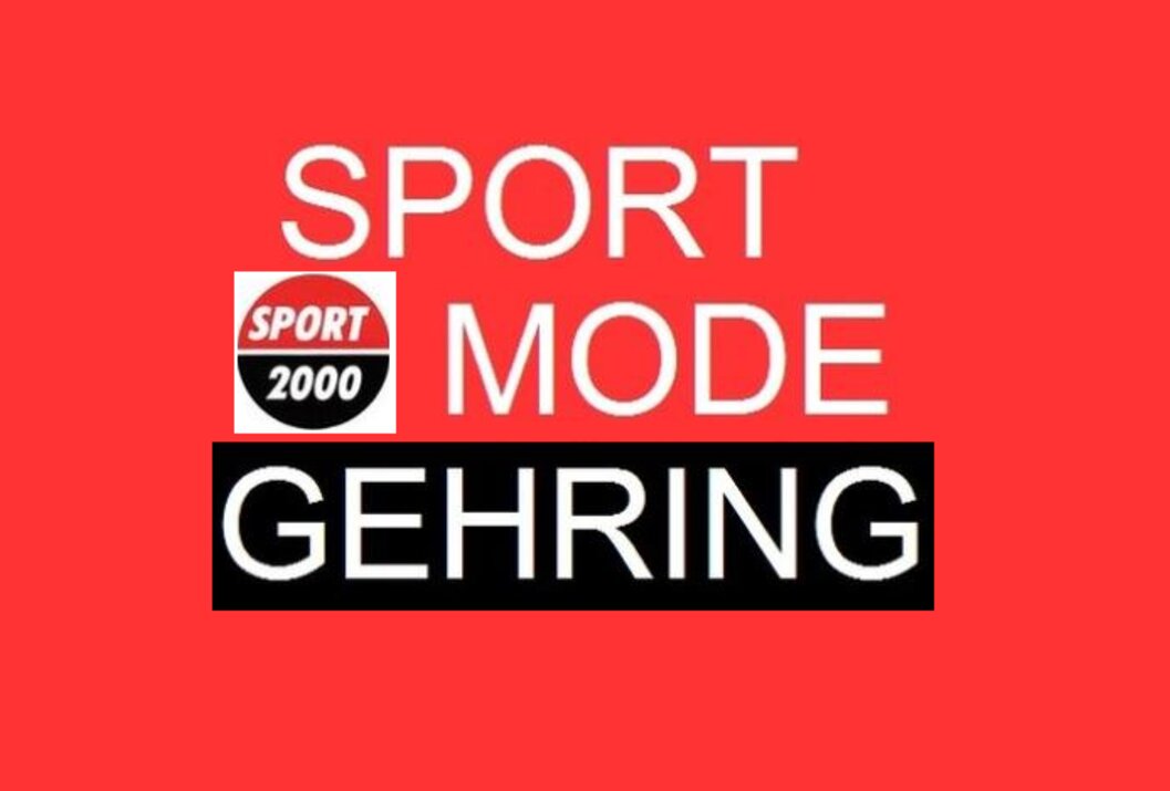 Logo Sport Mode Gehring auf rotem Grund