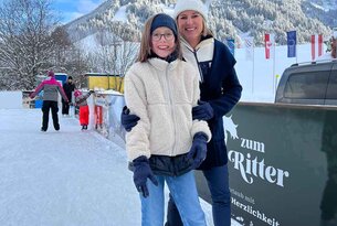 Party beim Eislaufplatz