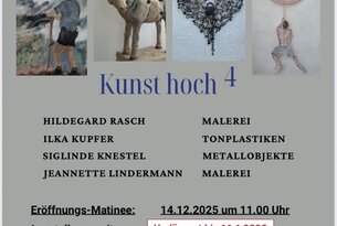 Ausstellung „Kunst hoch 4“