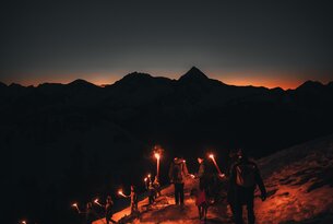 Fackelwanderung bei Vollmond rund ums Neunerköpfle
