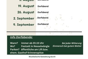 Frühjahrskonzert der Musikkapelle Nesselwängle