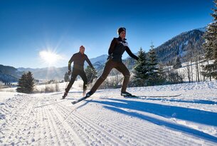 Cross-country skiing trail Schattwald