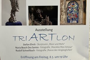 Ausstellung „TRI ART LON“