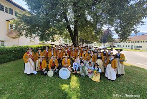 Platzkonzert der Musikkapelle Nesselwängle
