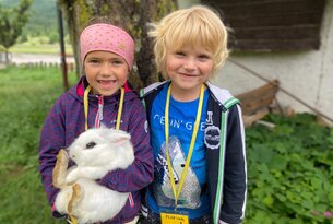 Familienführung am Bauernhof
