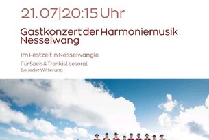 Gastkonzert der Harmoniemusik Nesselwang