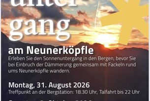 Sonnenuntergangswanderung